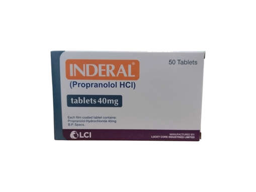Picture of Inderal 40mg Tab 1x50s